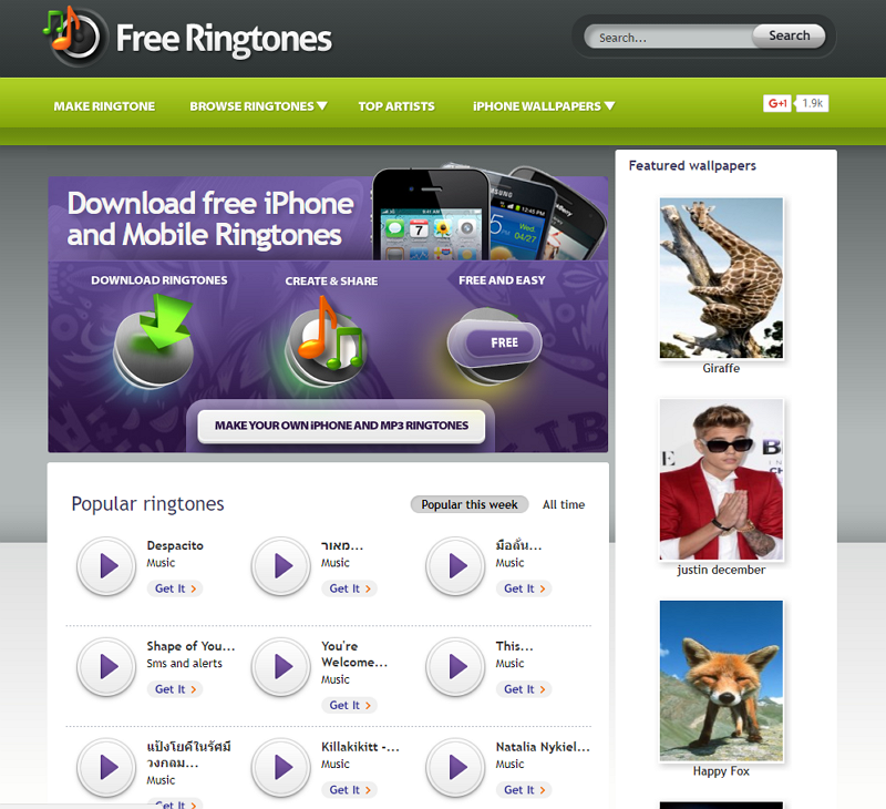 ringtone downloader